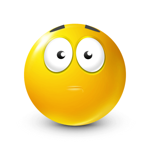 Yellow Appalled Face