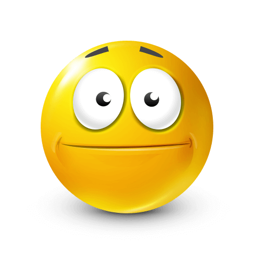 Blank Smile Yellow Emoji
