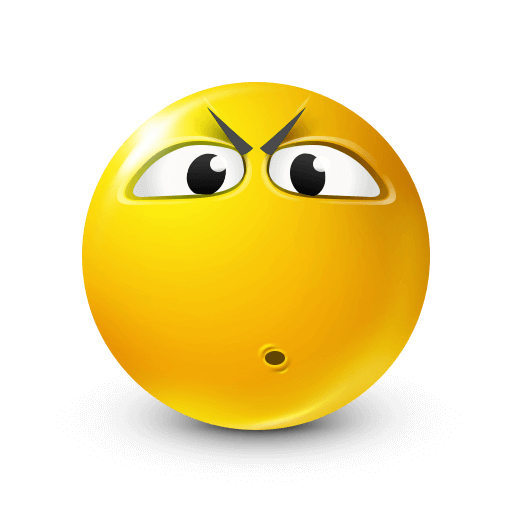 Speechless Yellow Emoji