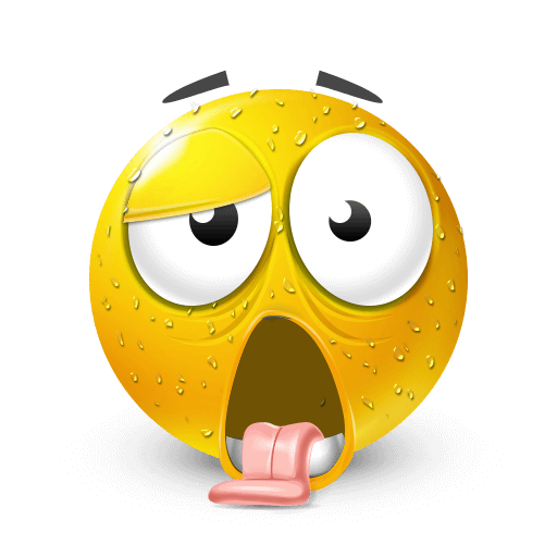 Worn Out Yellow Emoji