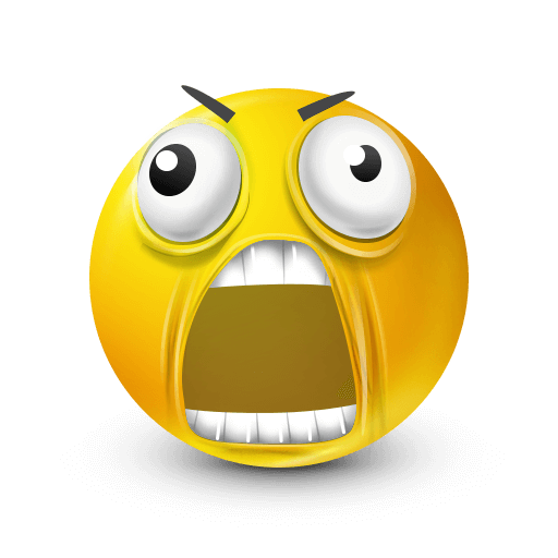 Yellow Open Mouth Face