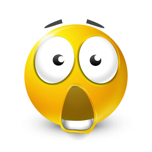 Shocked Yellow Emoji