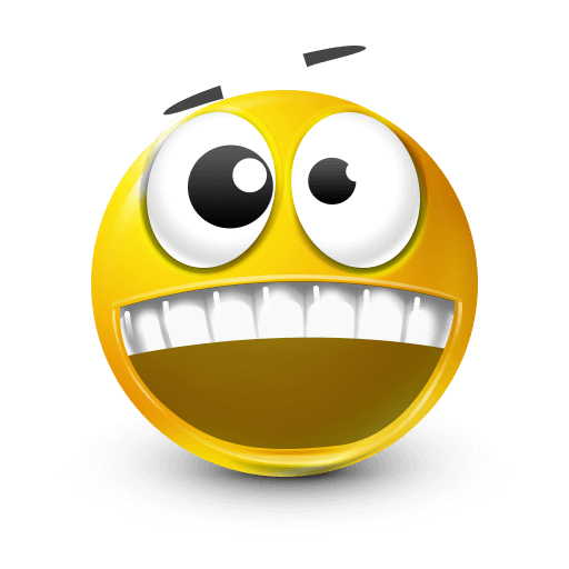Yellow Zany Emoji