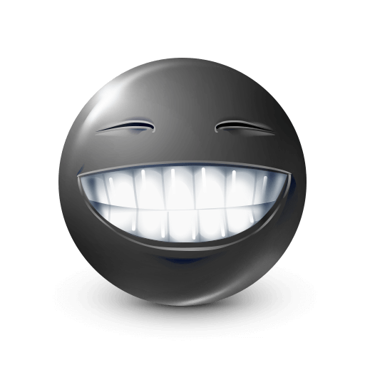 Smiley Face with White Teeth Emoji