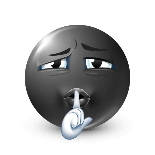Keep Quiet Expression Emoji