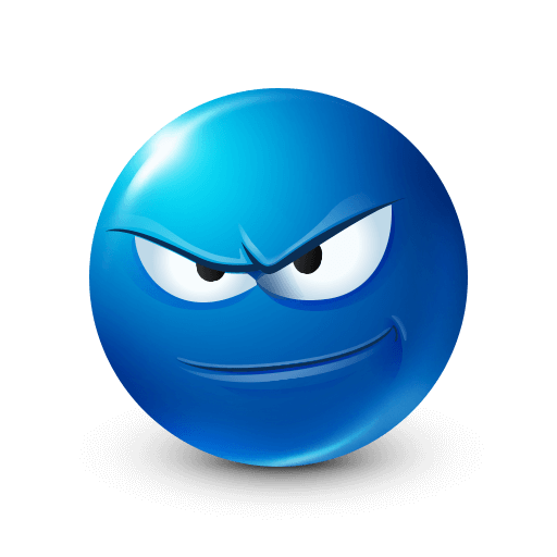 Blue Thinking Face Emoji









