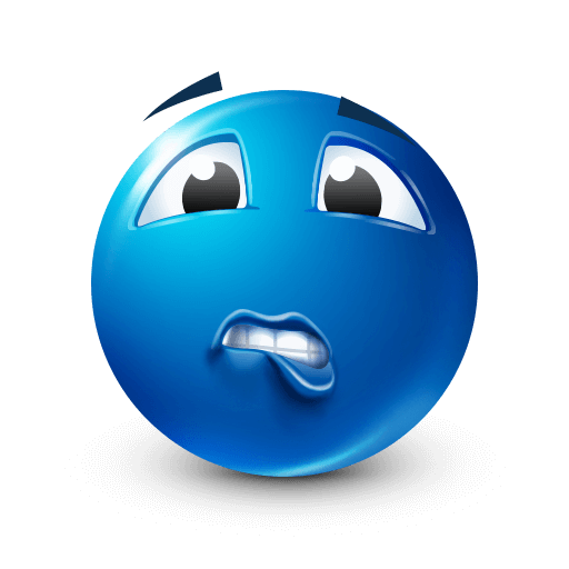Sad Shaking Blue Face Emoji









