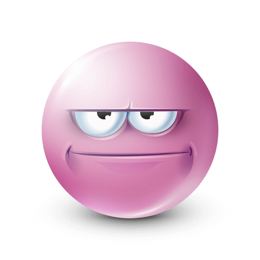 Pink Frown Emoji

