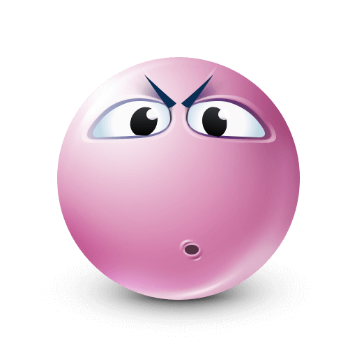 Speechless Pink Emoji