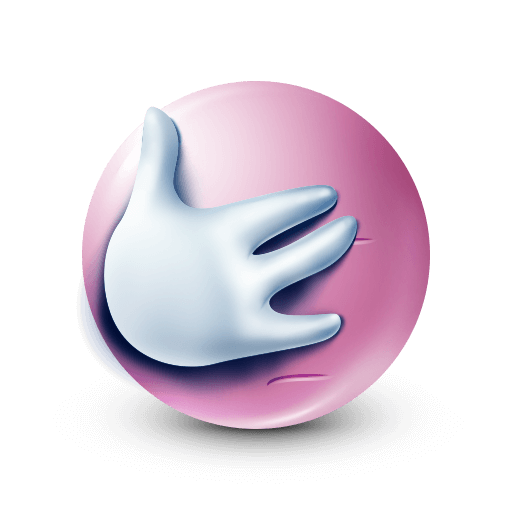 frustrated pink face









