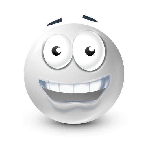 wild smiley face