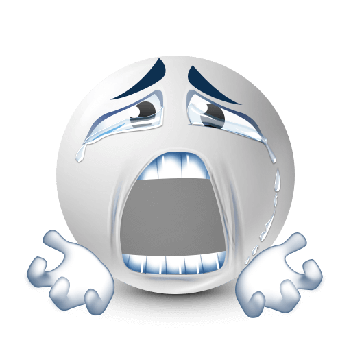 desperate white face emoji