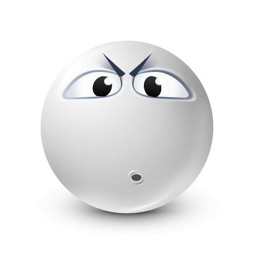 speechless white emoji
