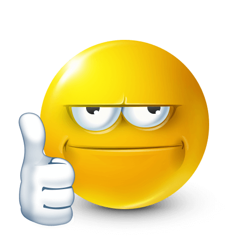 Approving Yellow Emoji