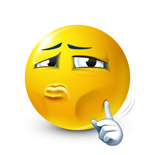 Yellow Mewing Face Emoji

